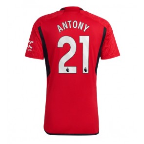 Manchester United Antony #21 Replika Hjemmebanetrøje 2023-24 Kortærmet